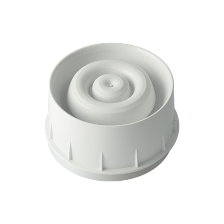 Adressierbare akustische Wandsirene weiß, für das AGILE Funksystem