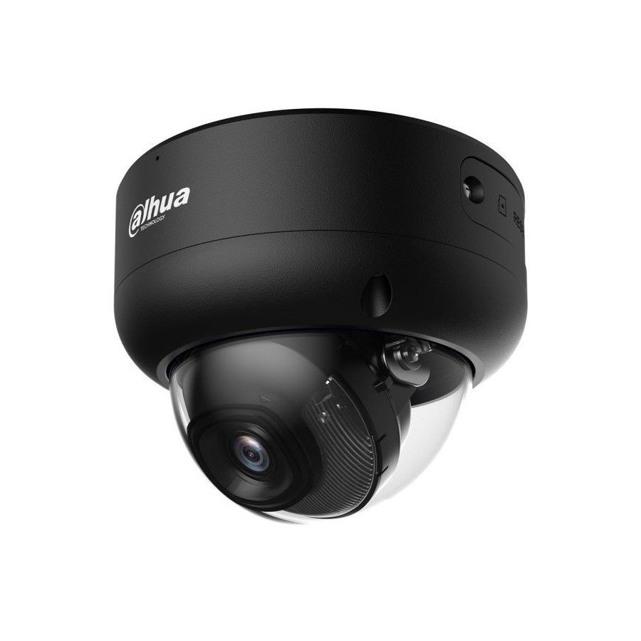 IP-Dome-Kamera, 4 MP, 2,8 mm, IR 40 m, IP67, IK10, schwarz