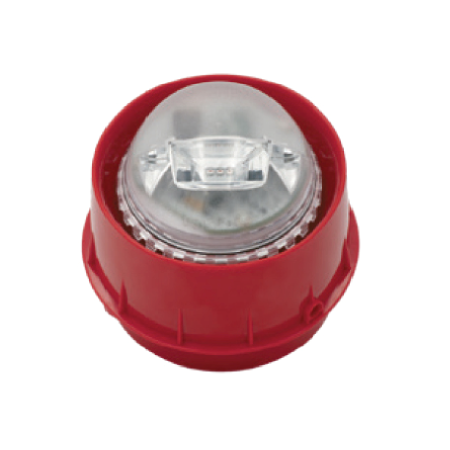 Adressierbarer kombinierter Alarmgeber EN54-23 (W-3,5-10), Blitzfarbe weiß