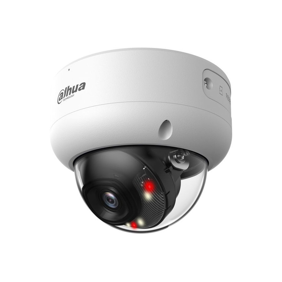 IP-Dome-Kamera, 6 MP, 2,8 mm, IR 30 m, IP67, IK10, weiß