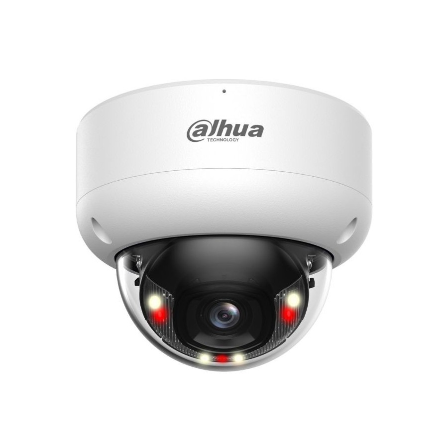 IP-Dome-Kamera, 8 MP, 2,8 mm, IR 30 m, IP67, IK10, weiß