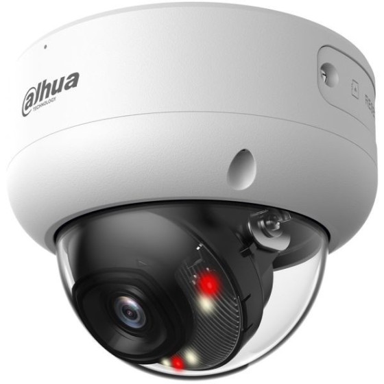 IP-Dome-Kamera, 4 MP, 2,8 mm, IR 40 m, IP67, IK10, weiß