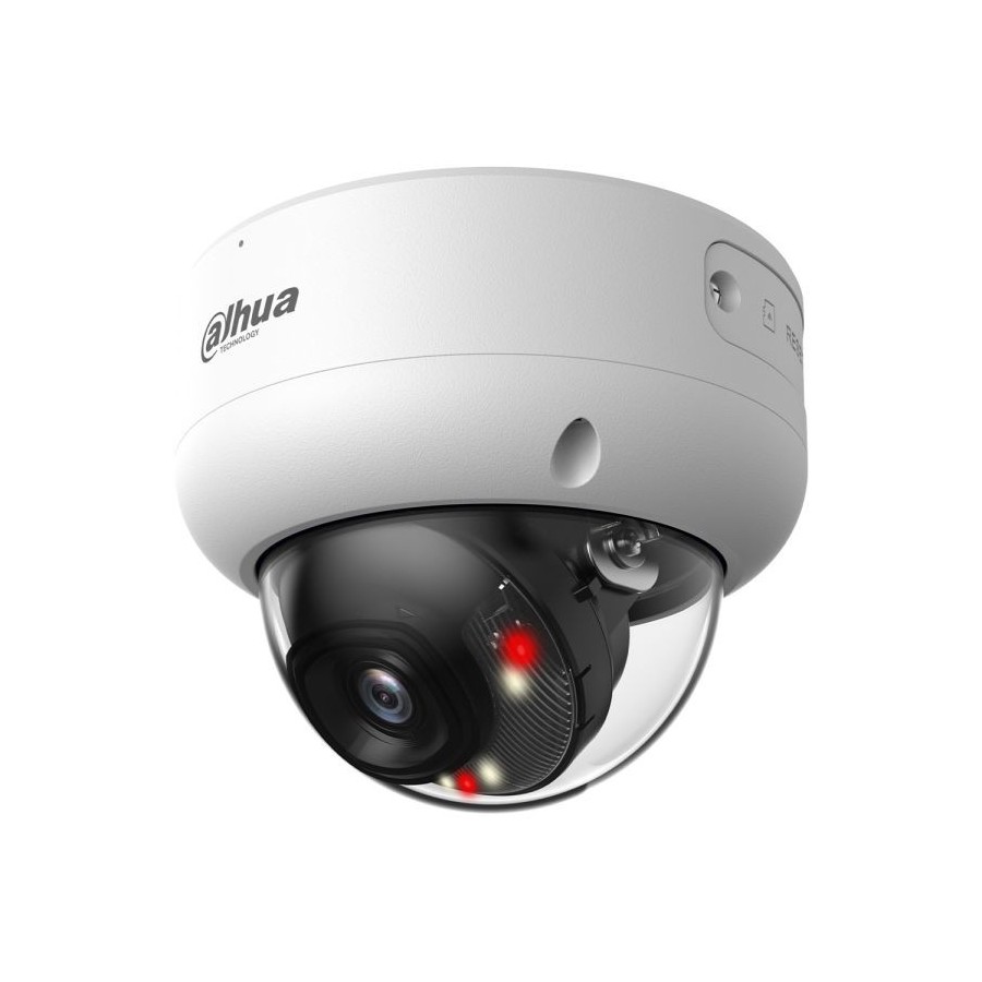 IP-Dome-Kamera, 4 MP, 2,8 mm, IR 40 m, IP67, IK10, weiß