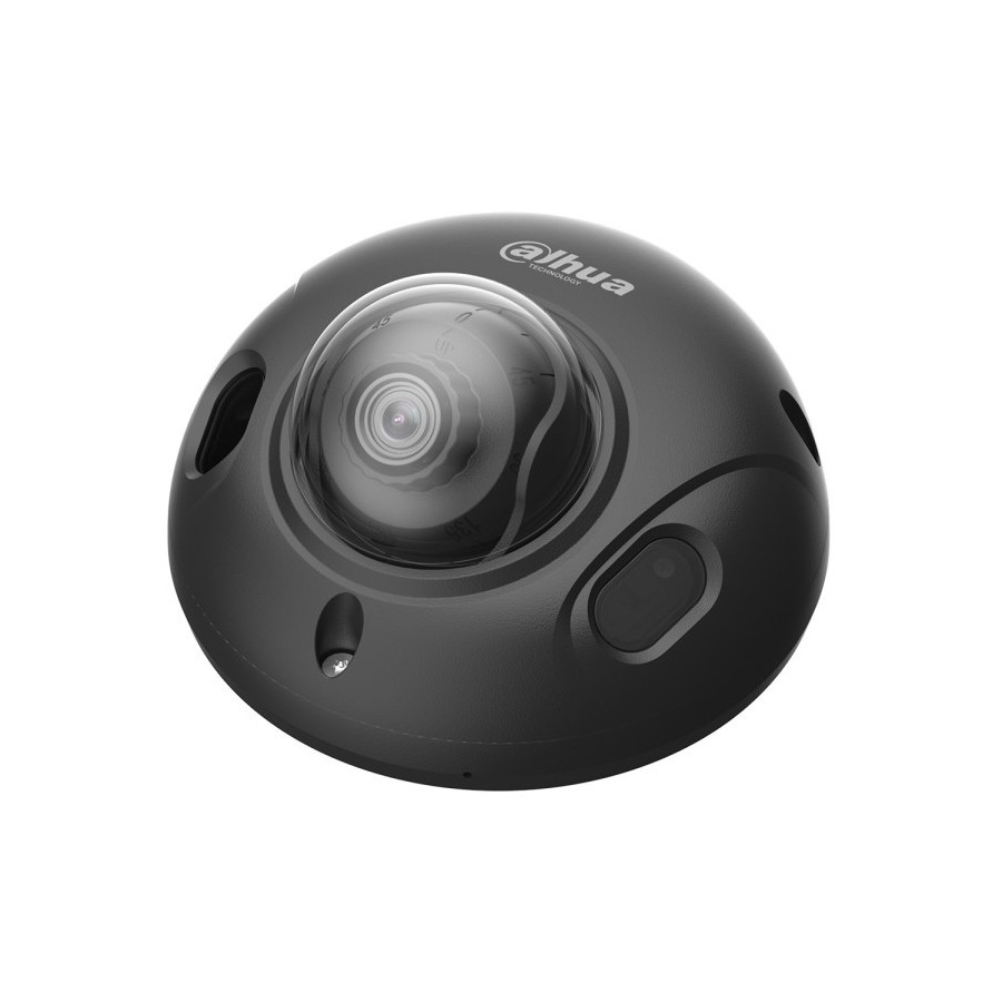 Dahua IP-Dome-Kamera, 4MP, 2,1 mm, IR 30 m, IP67, IK10, schwarz