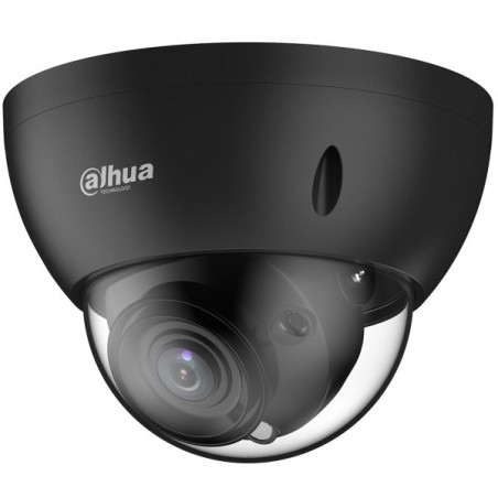 Dahua IP-Dome-Kamera, 5MP, 2,7 - 13,5 mm, IR 40 m, IP67, IK10, schwarz