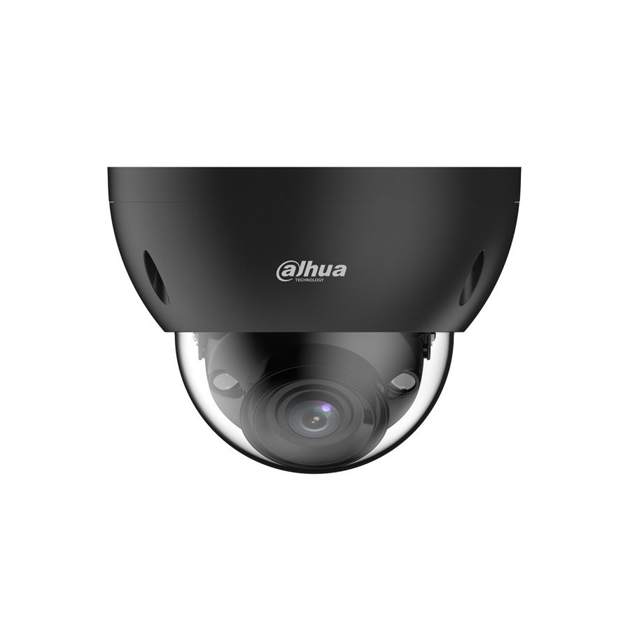 Dahua IP-Dome-Kamera, 5MP, 2,7 - 13,5 mm, IR 40 m, IP67, IK10, schwarz