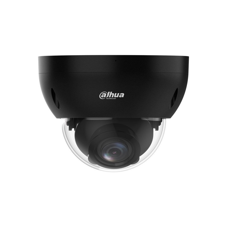 Dahua IP-Dome-Kamera, 4MP, 2,7 - 13,5mm, IR 40m, IP67, IK10, schwarz