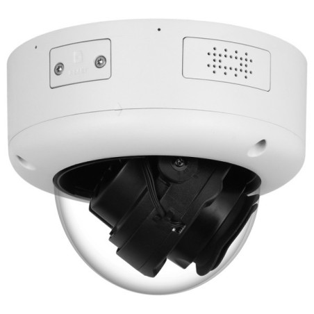 Dahua IP-Dome-Kamera, 8MP, 8 - 32 mm, IR 80 m, IP67, weiß