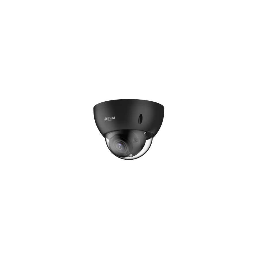 Dahua IP-Dome-Kamera, 4MP, 2,7 - 12 mm, IR 40 m, IP67, schwarz
