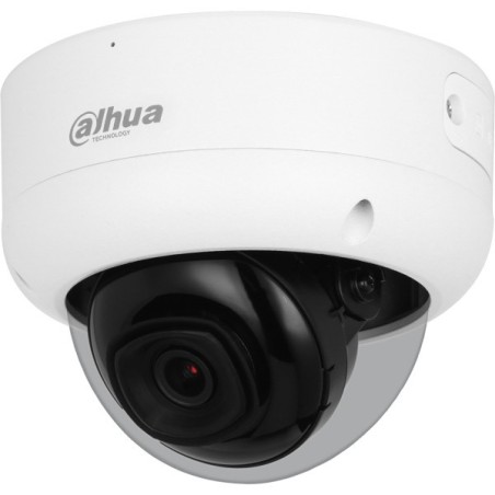 Dahua IP-Dome-Kamera, 2MP, 2,8 mm, IR 50 m, IP67, IK10, weiß