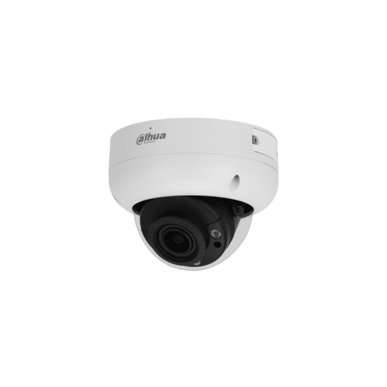 Dahua IP-Dome-Kamera, 2MP, 2,7 - 13,5 mm, IR40m, SMD 4.0, IK10, IP67, weiß