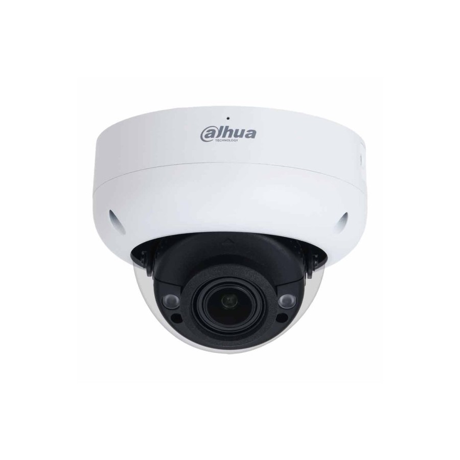 Dahua IP-Dome-Kamera, 5MP, 2,7 - 13,5 mm, IR 40 m, IP67, IK10, weiß