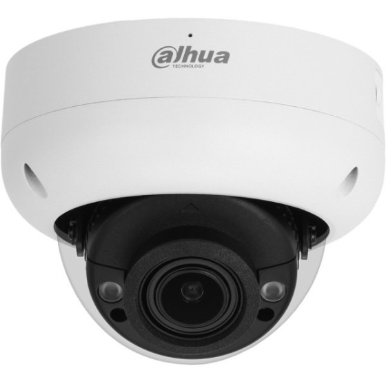 Dahua IP-Dome-Kamera, 5MP, 2,7 - 13,5 mm, IR 40 m, IP67, IK10, weiß