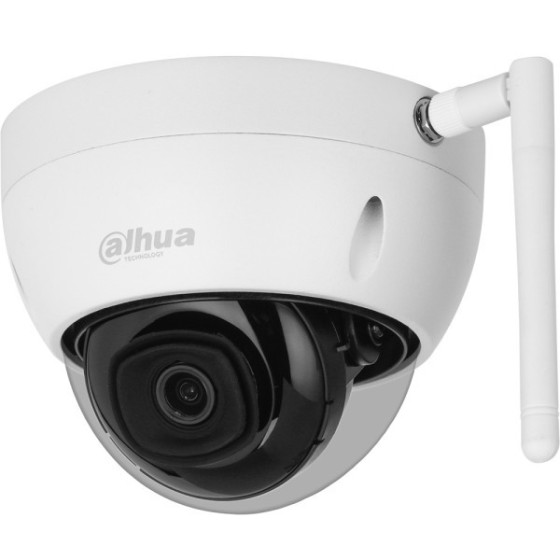 Dahua IP-WLAN-Dome-Kamera, 4MP, 2,8mm, IR 30m, IP67, IK10, weiß
