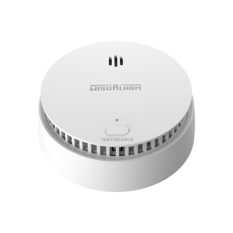 Drahtloser Rauchmelder vernetzbar, fixe 10 Jahres Batterie