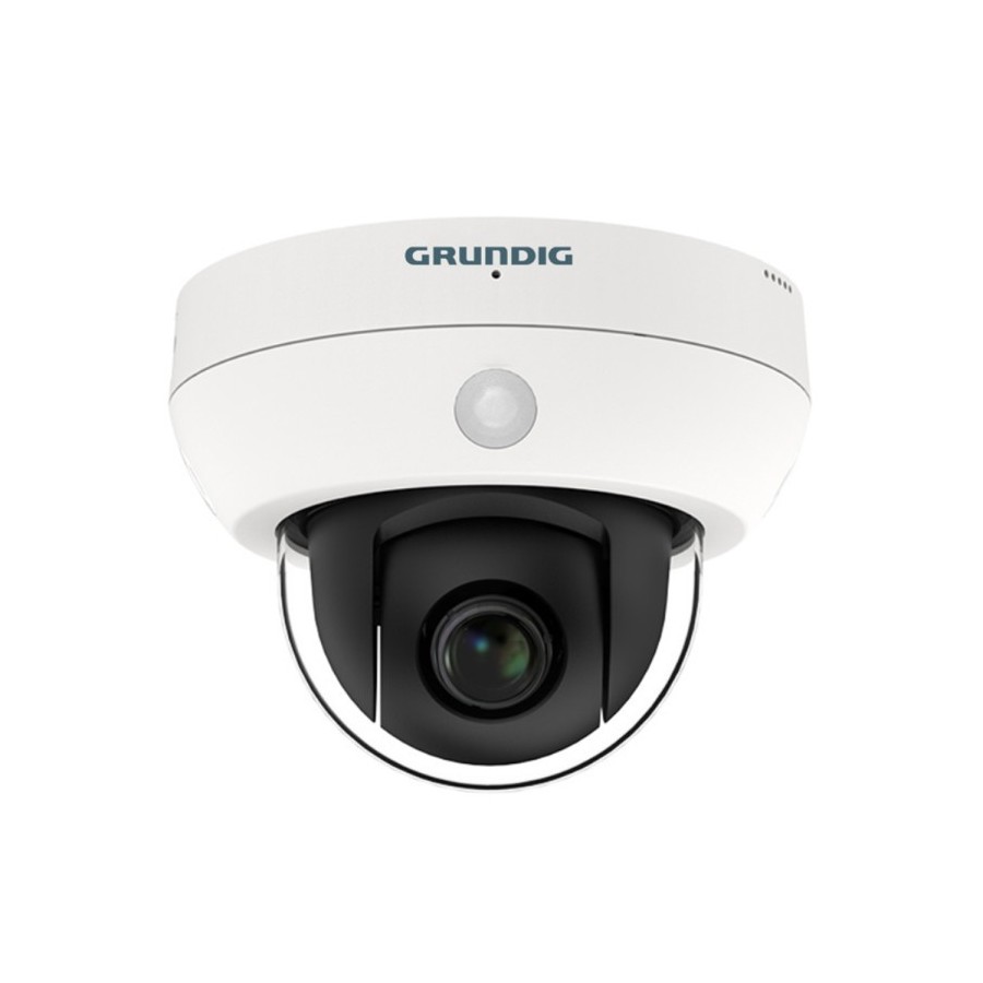 Grundig SMART IP-Dome-Kamera, 4 MP, 2,8 - 12 mm, IR 20 m, NDAA, weiß