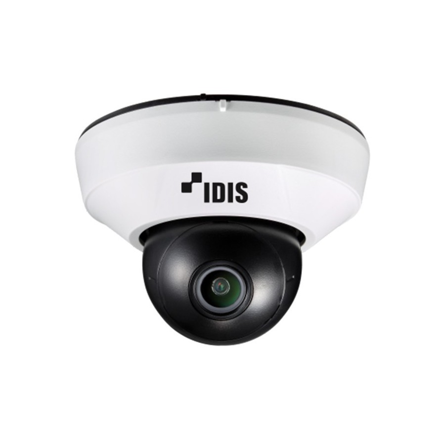 IDIS IP-Micro-Dome-Kamera, 2 MP, 2,8 mm, IR 15 m, NDAA, weiß
