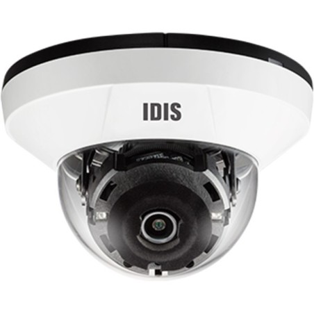 IDIS IP-Dome-Kamera, 2 MP, 2,8 mm, IR 20 m, NDAA, weiß