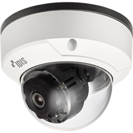 IDIS IP-Dome-Kamera, 2 MP, 4 mm, IR 30 m, IP67, IK10, NDAA, weiß