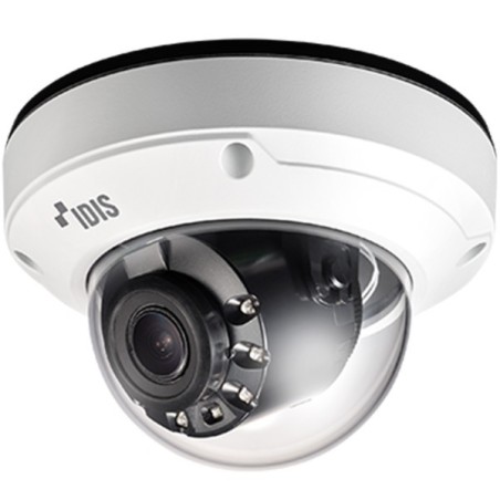 IDIS IP-Dome-Kamera, 2 MP, 7 - 22 mm, IR 50 m, IP67, IK10, NDAA, weiß