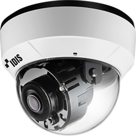 IDIS IP-Dome-Kamera, 5 MP, 2,8 mm, IR 20 m, NDAA, weiß