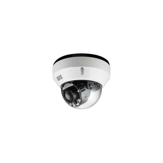 IDIS IP-Dome-Kamera, 8 MP, 3,3 mm, IR 30 m, IP67, IK10, NDAA, weiß