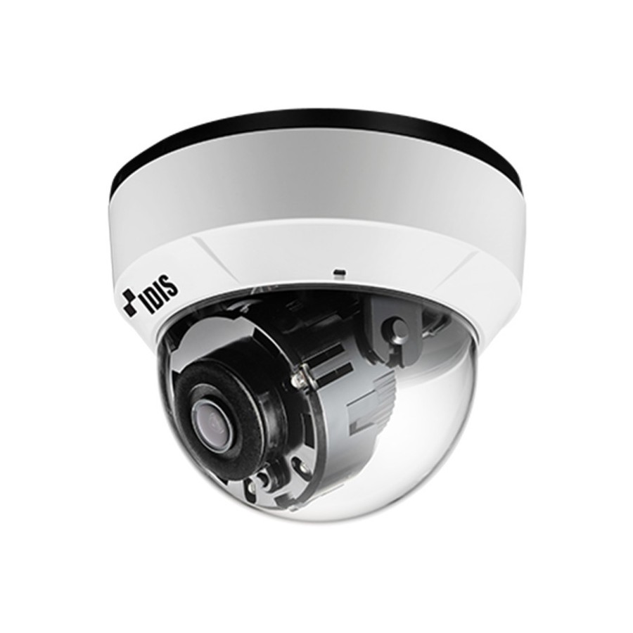 IDIS IP-Dome-Kamera, 5 MP, 2,8 mm, IR 20 m, NDAA, weiß