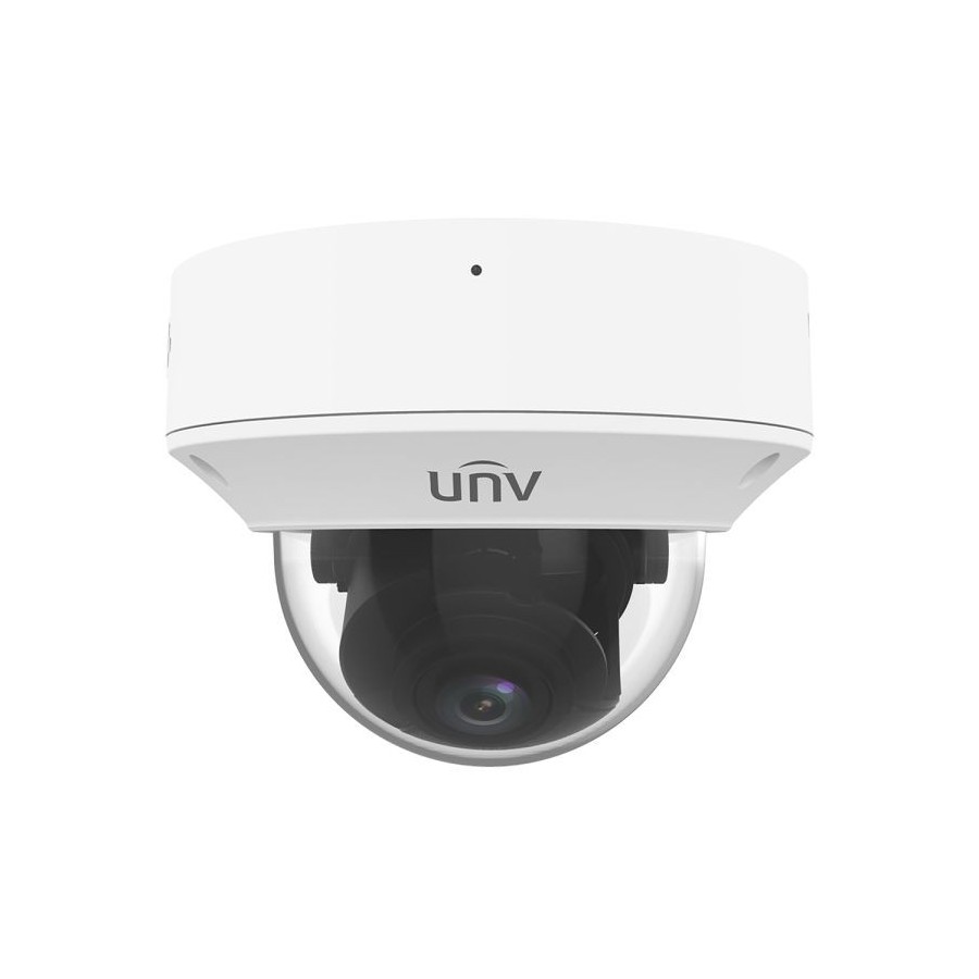 Uniview IP-Dome-Kamera, 8 MP, 2,8 - 12 mm, IR 40 m, IP67, NDAA, weiß