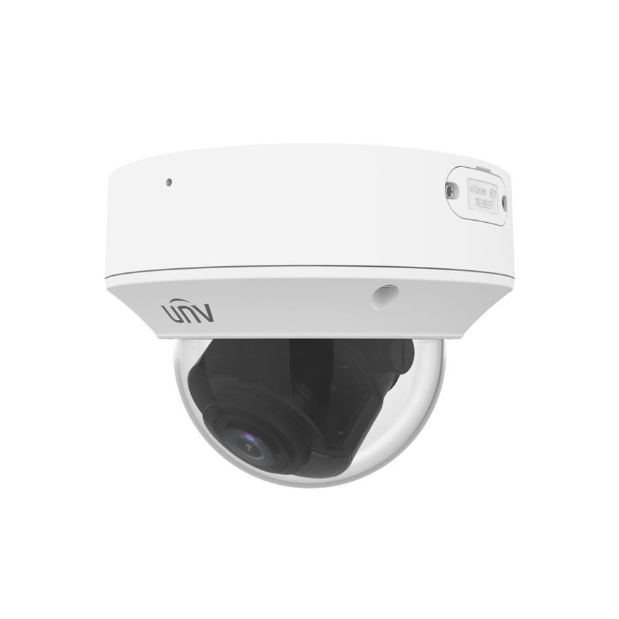 Uniview IP-Dome-Kamera, 4 MP, 2,7 - 13,5 mm, IR 40 m, IP67, NDAA, weiß