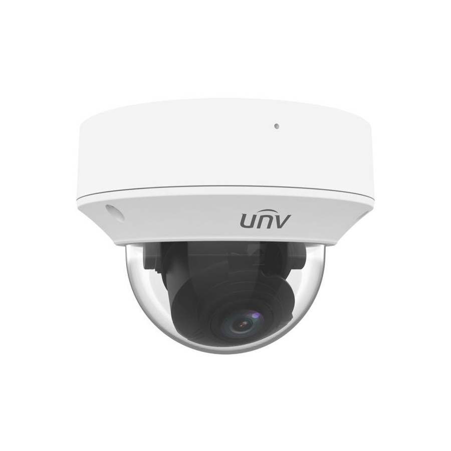 Uniview IP-Dome-Kamera, 4 MP, 2,7 - 13,5 mm, IR 40 m, IP67, NDAA, weiß