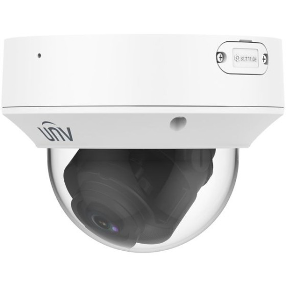 Uniview IP-Dome-Kamera, 5 MP, 2,7 - 13,5 mm, IR 40 m, IP67, IK10, NDAA, weiß