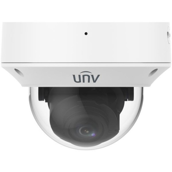 Uniview IP-Dome-Kamera, 5 MP, 2,7 - 13,5 mm, IR 40 m, IP67, NDAA, weiß