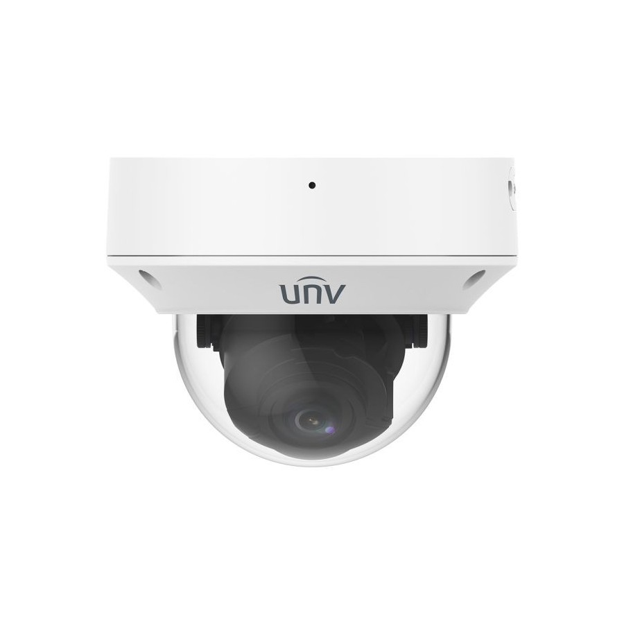 Uniview IP-Dome-Kamera, 5 MP, 2,7 - 13,5 mm, IR 40 m, IP67, NDAA, weiß