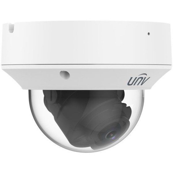 Uniview IP-Dome-Kamera, 5 MP, 2,7 - 13,5 mm, IR 40 m, IP67, NDAA, weiß