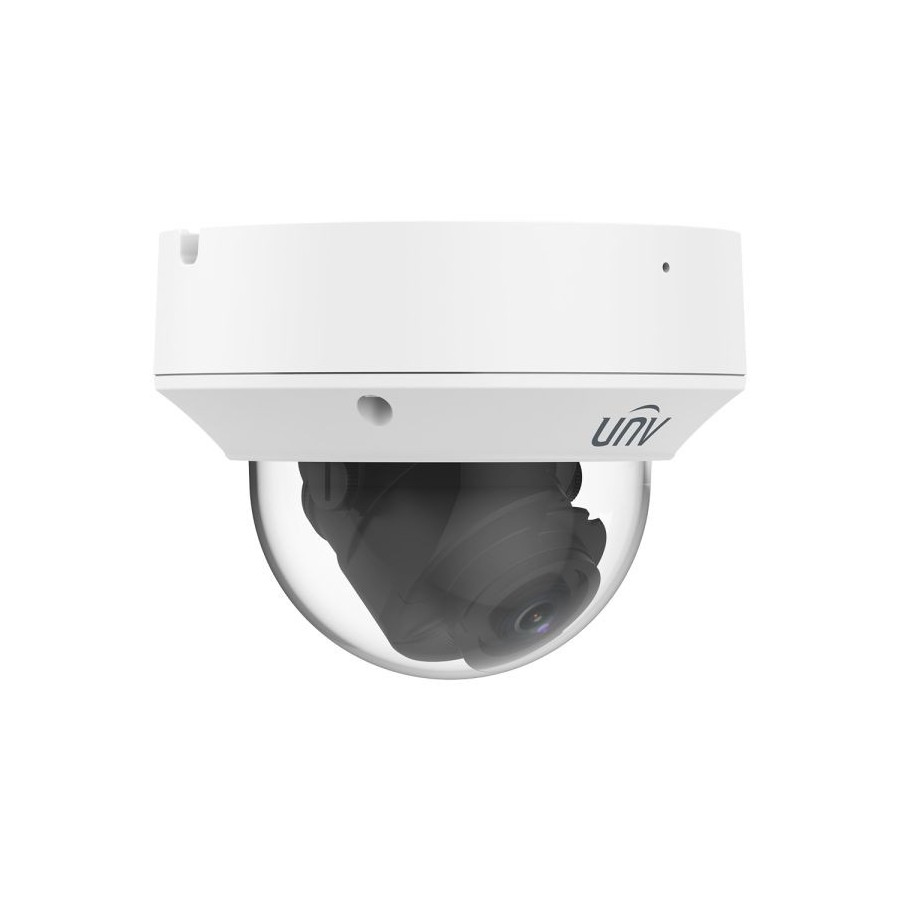 Uniview IP-Dome-Kamera, 5 MP, 2,7 - 13,5 mm, IR 40 m, IP67, NDAA, weiß