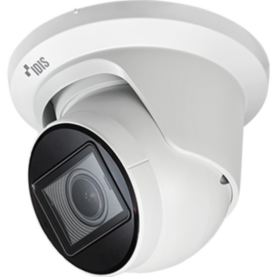 IDIS IP-Eyeball-Kamera, 5 MP, 3,2 - 10,5 mm, IR 50 m, IP67, NDAA, weiß