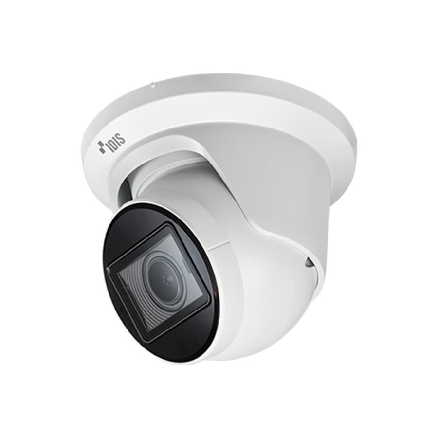 IDIS IP-Eyeball-Kamera, 5 MP, 3,2 - 10,5 mm, IR 50 m, IP67, NDAA, weiß