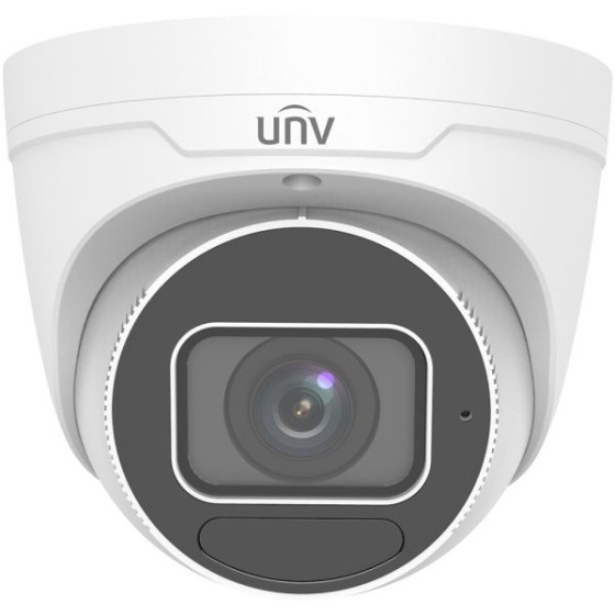 Uniview IP-Eyeball-Kamera, 4 MP, 2,7 - 13,5 mm, IR 40 m, NDAA, weiß