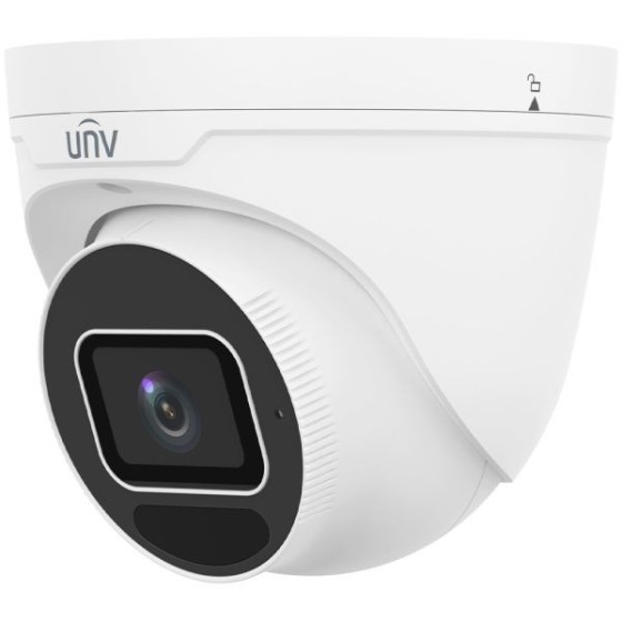 Uniview IP-Eyeball-Kamera, 8 MP, 2,8 - 12 mm, IR 40 m, NDAA, weiß