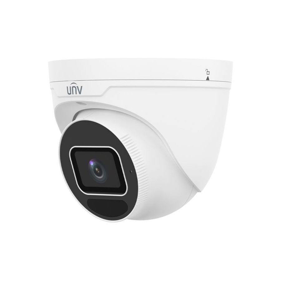 Uniview IP-Eyeball-Kamera, 8 MP, 2,8 - 12 mm, IR 40 m, NDAA, weiß
