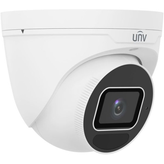 Uniview IP-Eyeball-Kamera, 8 MP, 2,8 - 12 mm, IR 40 m, NDAA, weiß