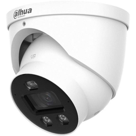 Dahua IP-Eyeball-Kamera, 4MP, 3,6 mm, IR 30 m, IP67, weiß