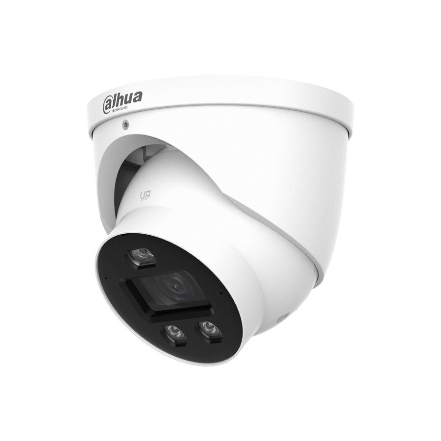 Dahua IP-Eyeball-Kamera, 4MP, 3,6 mm, IR 30 m, IP67, weiß