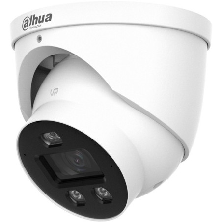 Dahua IP-Eyeball-Kamera, 4MP, 3,6 mm, IR 30 m, IP67, weiß