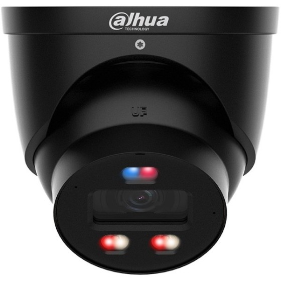 Dahua IP-Eyeball-Kamera, 4MP, 3,6 mm, IR 30 m, IP67, schwarz