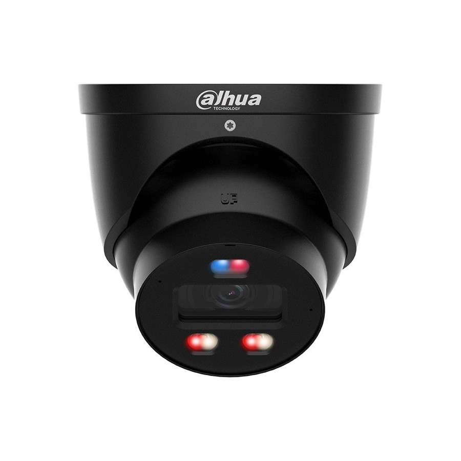 Dahua IP-Eyeball-Kamera, 4MP, 3,6 mm, IR 30 m, IP67, schwarz