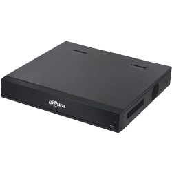 IP Rekorder, 32 Kanäle IP, 16 Kanäle PoE, 4x SATA à 20 TB, 1.5U, schwarz