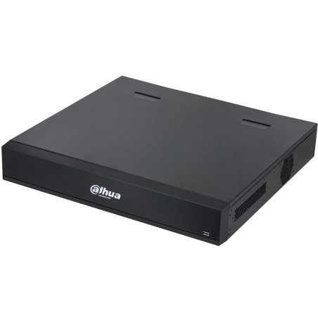 IP Rekorder, 32 Kanäle IP, 16 Kanäle PoE, 4x SATA à 20 TB, 1.5U, schwarz