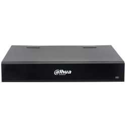 IP Rekorder, 32 Kanäle IP, 16 Kanäle PoE, 4x SATA à 20 TB, 1.5U, schwarz