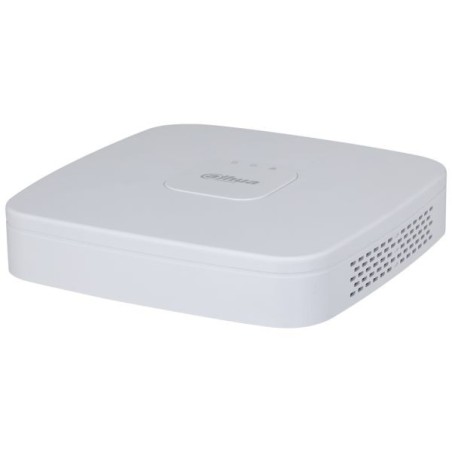 HD-CVI-Rekorder, 4 Kanäle, 6 Kanäle IP, 1x SATA à 16 TB, 1U, weiß